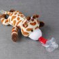 Baby Pacifier Newborn Infant Cartoon Animals Plush Nipple Soother Toys Babys Soother Nipple DogTiger