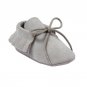 Baby Girls Boys First Walkers Tassel Lace-Up Nubuck Leather Shoes Soft Bottom Prewalkers 0-18M New