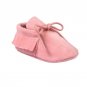 Baby Girls Boys First Walkers Tassel Lace-Up Nubuck Leather Shoes Soft Bottom Prewalkers 0-18M New