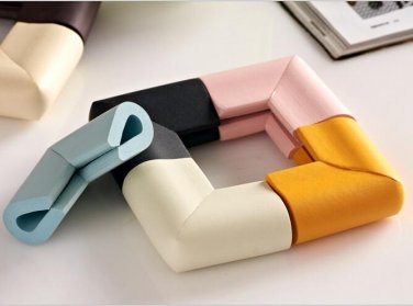 4pcs U Shape Soft Toddler Baby Child Kids Desk Table Edge Corner Safety Protector Guards Sticker Cus
