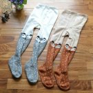 1-7 Years Kids Girls Baby Soft Pantyhose Tights Stockings Cartoon Fox Baby Girl Tights Cotton Cute C
