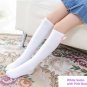 2018 Girls Knee High Socks with Bow Kids Boot Socks Stripe Cute Princess Long Socks for School Baby 