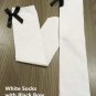 2018 Girls Knee High Socks with Bow Kids Boot Socks Stripe Cute Princess Long Socks for School Baby 