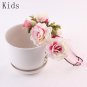 Mom and Me Flower Headband 2017 Summer Style Newborn Headband Flower Crown Mother Kids Matching Garl