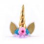 unicorn horn cat ears baby girl kids headband elastic hair head bands photo shoot accessories for ch