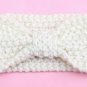 TWDVS Kids knot Crochet Turban Headband Newborn Cotton Wrap Hair elastic Band Headwear Ring Hair Acc