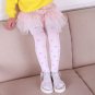 Fashion Heart Printed Baby Legging Children Girls Candy Color Pantyhose Velvet Stockings FJ88