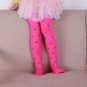 Fashion Heart Printed Baby Legging Children Girls Candy Color Pantyhose Velvet Stockings FJ88