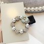 New Baby Hair Clips rhinestone Pearls Hairpins Children Hair Accessories Flower Wrapped Bow With Pea