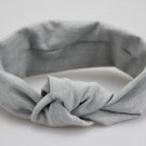 16Colors Children Tie Knot Headband Knitted Elastic Baby Girls Hair Band Toddler Turban Head band ba