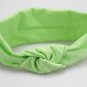 16Colors Children Tie Knot Headband Knitted Elastic Baby Girls Hair Band Toddler Turban Head band ba