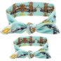 Naturalwell Mom And Me Matching Turban Headband Mom Daughter Headwrap Watercolor Floral Print Hair A
