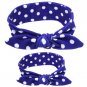 Naturalwell Mom And Me Matching Turban Headband Mom Daughter Headwrap Watercolor Floral Print Hair A