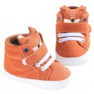 Fashion Newborn Baby Boy Kids Prewalker Shoes Fox Infant Toddler Crib Soft Bottom Anti-slip Sneakers