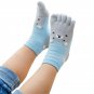 New Design Cute Cartoon Bear Five Toes Socks Kids Socks Girl Boy Children Hosiery Five Fingers Socks