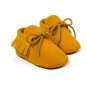 PU Suede Leather Newborn Baby Boy Girl Moccasins Soft Moccs Shoes Bebe Fringe Soft Soled Non-slip Fo