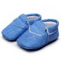 2018 New Style PU Leather Denim Baby Moccasins Shoes First Walker Girls Boys Shoes Toddler baby Soft