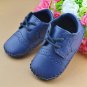 Girls Boys PU Leather Loafers Toddler Shoes 0-12M Baby Soft Sole Crib Shoes New
