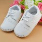 Girls Boys PU Leather Loafers Toddler Shoes 0-12M Baby Soft Sole Crib Shoes New