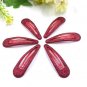 2017 Sale Real Children 6pcs Hair Clips Korean Fashion 4.8cm Kids Accessories Glittering Solid Hairp