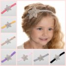 Children Baby Girls Rhinestone Flower Star Headband Hair bands Kids Girls wedding Party Hair Accesso