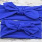 baby turban printing parent-child model bow tie elastic hair band adult children rabbit ears printin