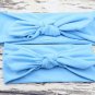 baby turban printing parent-child model bow tie elastic hair band adult children rabbit ears printin