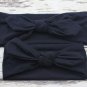 baby turban printing parent-child model bow tie elastic hair band adult children rabbit ears printin