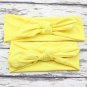 baby turban printing parent-child model bow tie elastic hair band adult children rabbit ears printin