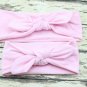 baby turban printing parent-child model bow tie elastic hair band adult children rabbit ears printin