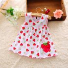 2017 New  Summer Baby Girl Dress Princess 0-1 Year Birthday Infant Girl Dot Newborn Dresses Baby Gir