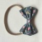 Bebe Nylon Headband Elastic Print Soft Hair Bows Tie Bowknot Kids Hair Band Children Headwear Hair A