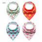 4Pcs Cotton Baby Bandana Bibs Kids Cute Soft Bavoir Newborn Toddler Triangle Scarf BIB Infant Burp C