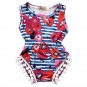 New Summer Floral Romper Newborn Baby Kids Girls Sleeveless Romper Jumpsuit Sunsuit Outfits Clothes