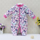 2018 Newborn Baby Girls Rompers Long Sleeve Pure Cotton One Piece Overalls Button Sleepwear Children