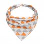 Baby Waterproof Bibs Triangle Cotton Baberos Double Layers Cartoon Animal Print Kids Bandana Bibs Dr