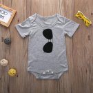 Cotton Infant Baby Boy Girls Clothing Jumpsuits Glasses Print Bodysuit One piece Baby Boys Girl Clot