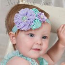 JRFSD A New Cute Headband Newborn Flower Hair Bands Kids Flower Crown Hair Accessories for Girls  H0