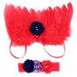 Baby Newborn Photography Props Accessories Crochet Knit Costume Beaded Cap Hair Band Baby Hat Photo