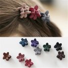 50Pcs/Set Fashion Baby Hair Claw Clip Girl Colorful Plastic Mini Cartoon Hairpin Clamp Princess Kid 