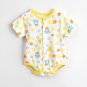 Baby Rompers Hot Summer New Baby Girls Clothes Floral Print Casual Stawberry Short-sleeved Jumpsuit