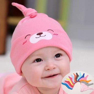 Cartoon Baby Hat Multi-Color Children Baby Sleep Cap Newborn Photography Props Infant Boy Girl Hats 