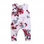 Kid Newborn Summer Girls Clothes Toddler Baby Girl Romper Sleeveless Cute Flower Outfits Sunsuit Clo