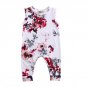 Kid Newborn Summer Girls Clothes Toddler Baby Girl Romper Sleeveless Cute Flower Outfits Sunsuit Clo