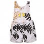 2017 Summer Newborn Baby Girls Clothes Panicle Spike Backless Romper Sleeveless Lace Splice Playsuit