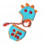 Crocheted Baby Boy Dinosaur Outfit Newborn Photography Props Handmade Knitted Photo Prop Infant Acce
