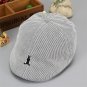 Baby boy hats striped beret newborn photography props spring new arrived baby cap photo props 1-3 ye
