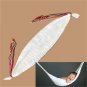 Crochet White Hammock Newborn Baby Photography Props Crochet Baby Hanging Cocoon for Photo Shoot Kni