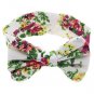 New Newborn Flowers Print Floral Butterfly Bow Hairband Turban Knot for Women Girls Headband Hair Ba