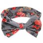 New Newborn Flowers Print Floral Butterfly Bow Hairband Turban Knot for Women Girls Headband Hair Ba